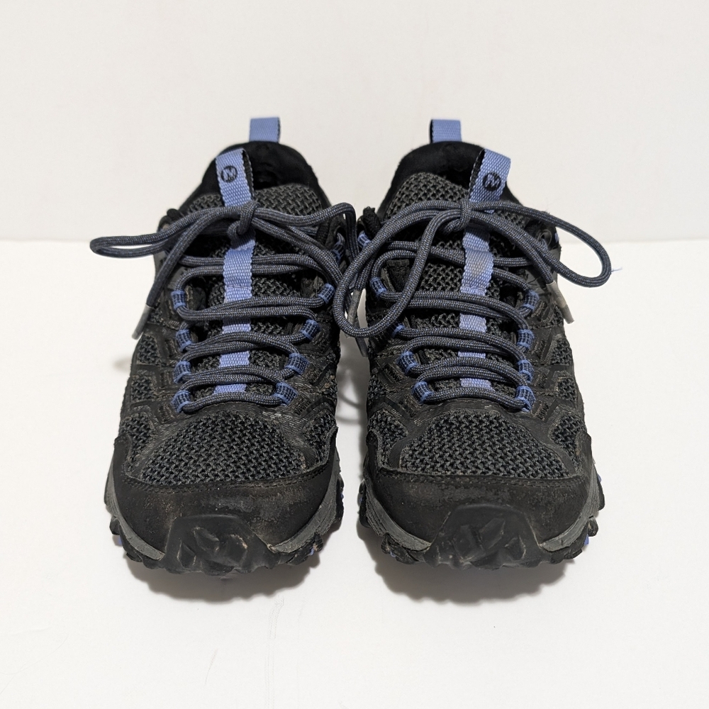 Merrell Moab FST 2 GTX Gore-Tex Black/Granite Hiking Shoes J77448 Women's US 7 - Picture 2 of 8
